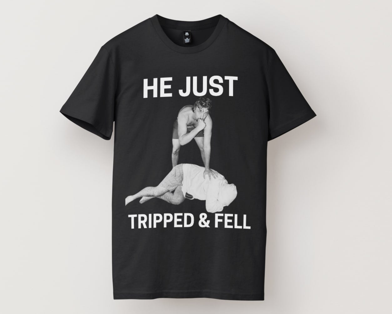 He Just Tripped & Fell